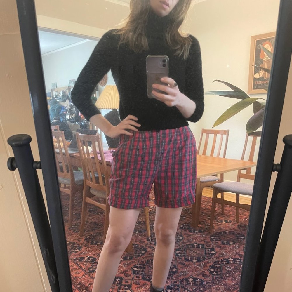 Vintage lumberjack shorts